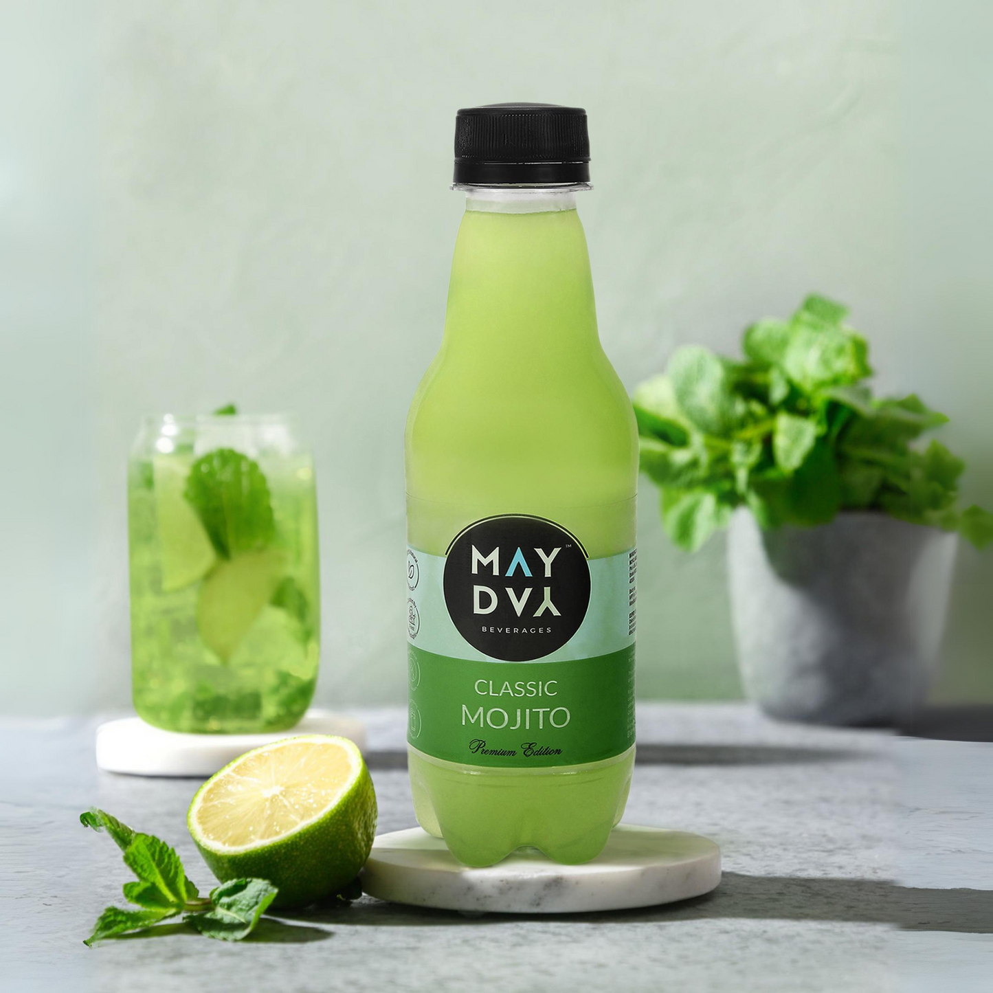 Classic Mojito | Premium Cocktail Mixer | Ready to Drink Mocktail | No Artificial Flavors | 100% Natural Ingredients