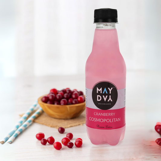 Cranberry Cosmopolitan | Premium Cocktail Mixer | Ready to Drink Mocktail | No Artificial Flavors | 100% Natural Ingredients