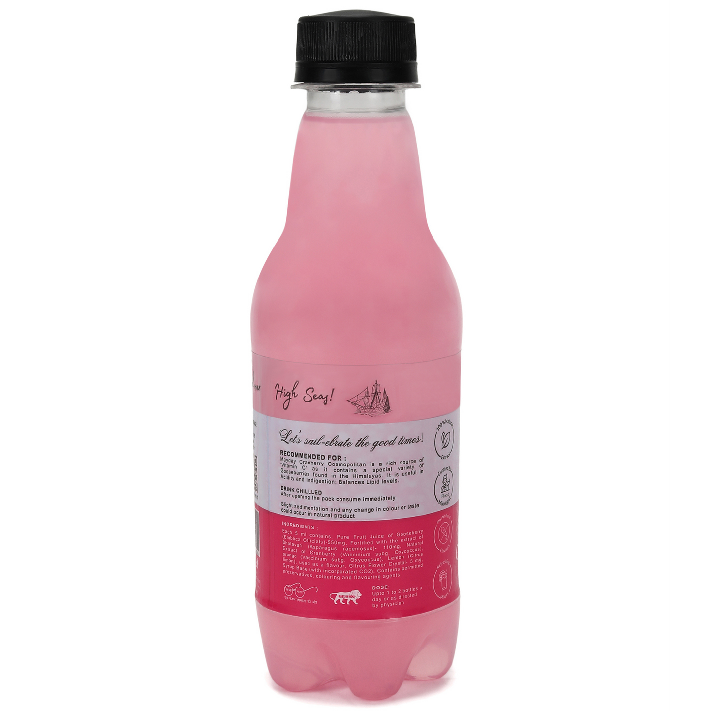 Cranberry Cosmopolitan | Premium Cocktail Mixer | Ready to Drink Mocktail | No Artificial Flavors | 100% Natural Ingredients
