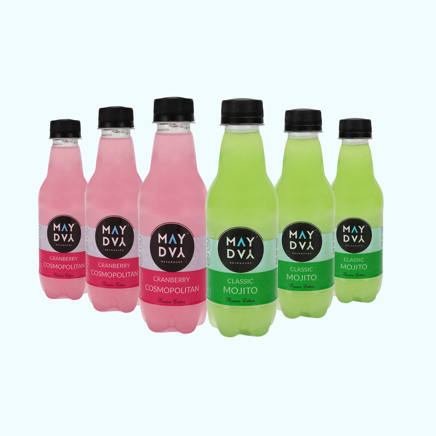 Variety 6-Pack - Classic Mojito (3) & Cranberry Cosmopolitan (3)