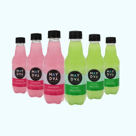 Variety 6-Pack - Classic Mojito (3) & Cranberry Cosmopolitan (3)